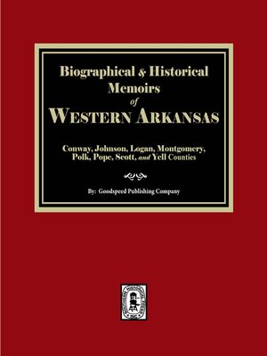 cover image of History of Western Arkansas.